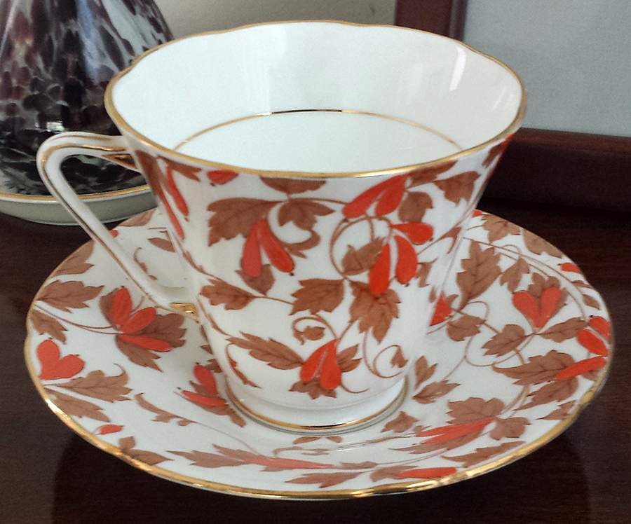5874p Footed Cup & Saucer Set by Royal Grafton-1