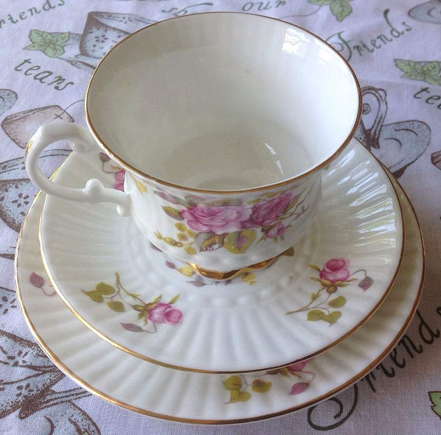 RTA55 Footed Cup & Saucer Set by Royal Tara-1