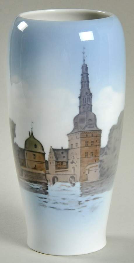 Royal Copenhagen Vase Frederiksborg Castle Vase - No Box by Royal Copenhagen-1