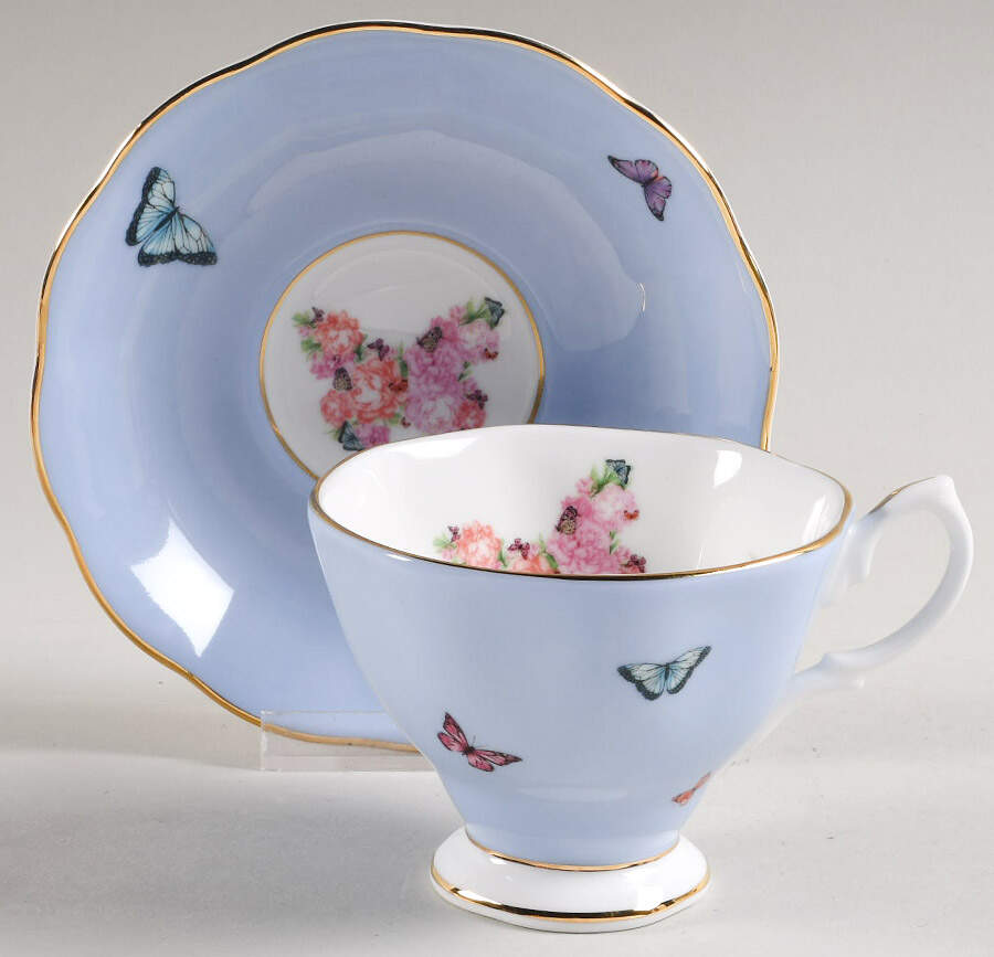Friendship Footed Cup & Saucer Set by Royal Albert-1