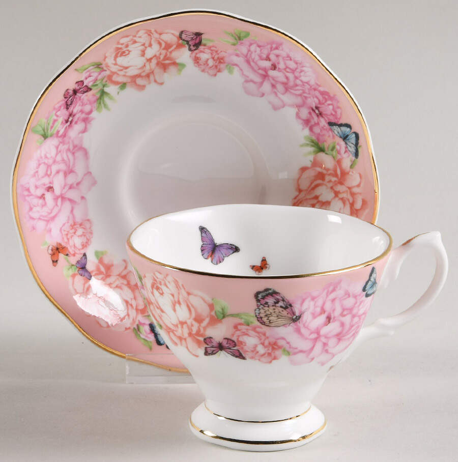 Friendship Footed Cup & Saucer Set by Royal Albert-1