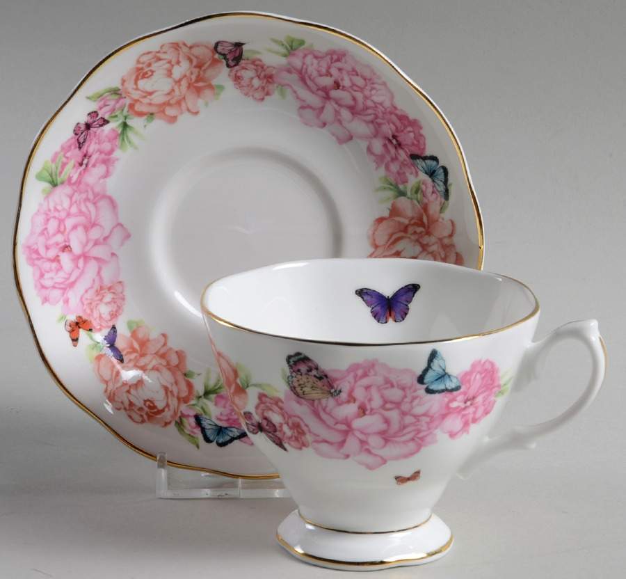 Friendship Footed Cup & Saucer Set by Royal Albert-1