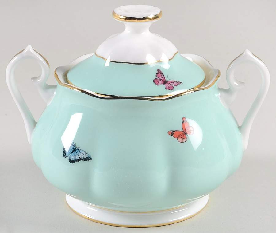Friendship Sugar Bowl & Lid by Royal Albert-1