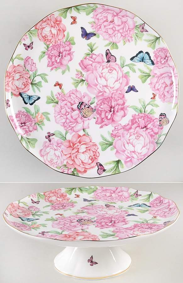 Friendship 11" Diameter Pedestal Cake Stand by Royal Albert-1