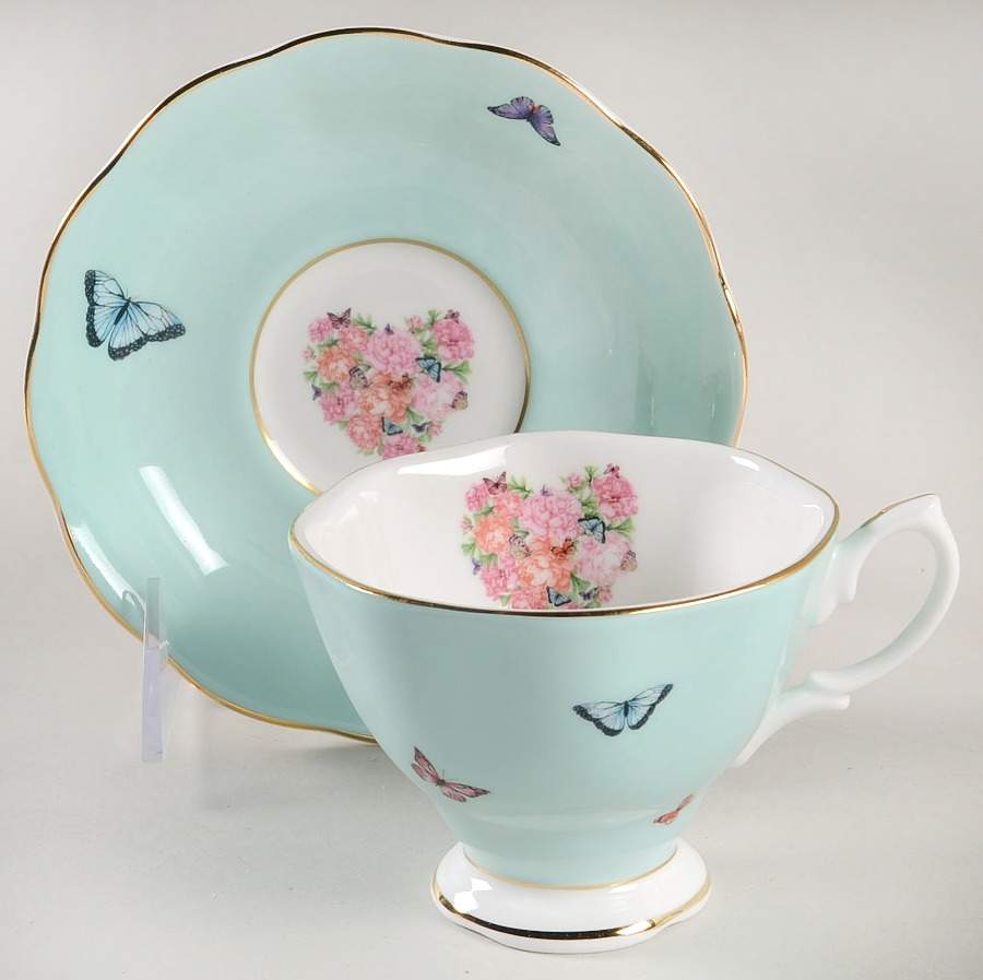 Friendship Footed Cup & Saucer Set by Royal Albert-1
