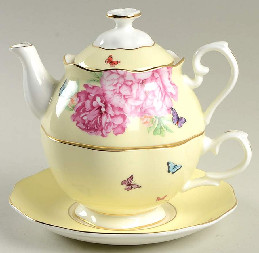 Friendship Individual Teapot with Cup & Saucer by Royal Albert-1