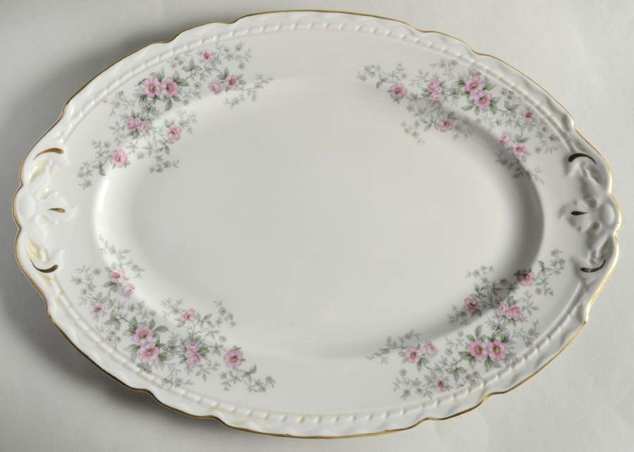 ROJ306 15" Oval Serving Platter by Royal Jackson-1