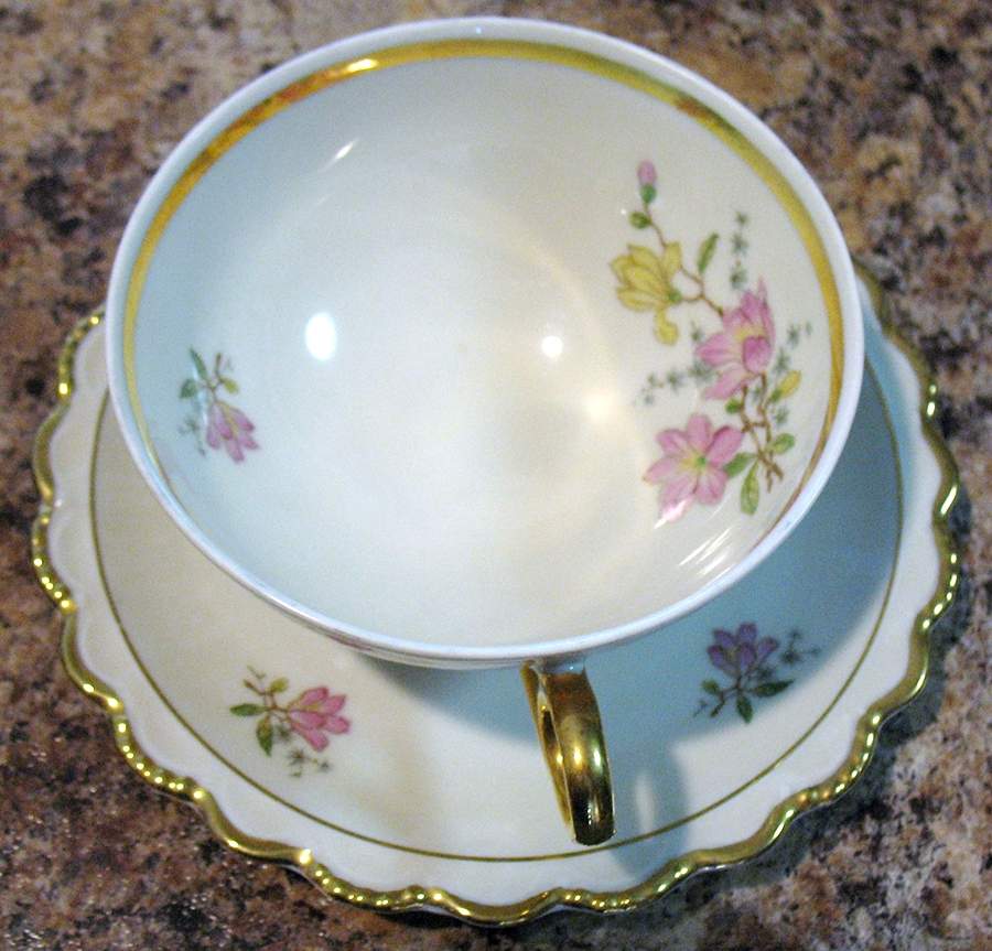 RHA13 Footed Cup & Saucer Set by Royal Hanover-1