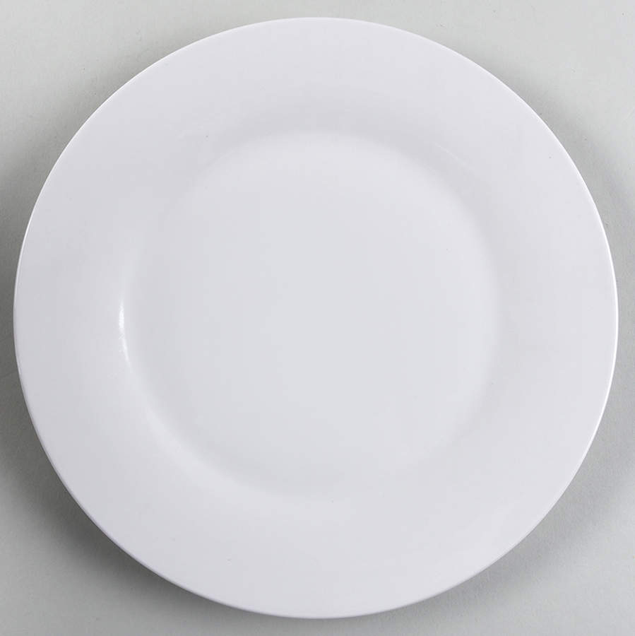 White Dinner Plate by Real Simple-1