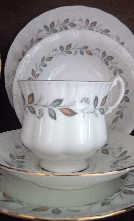 748 Footed Cup & Saucer Set by Royal Standard-1