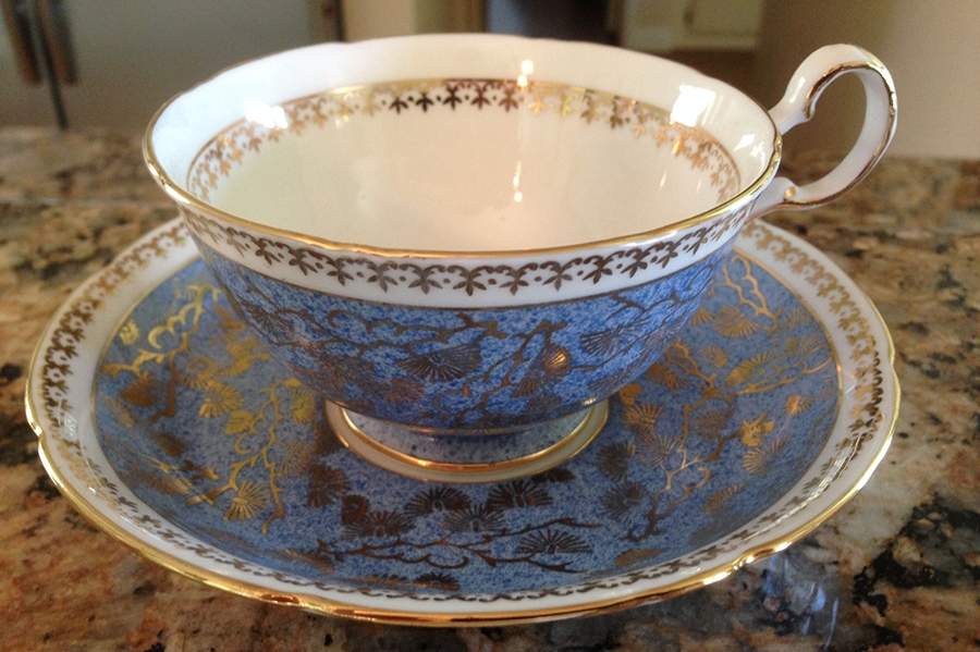 RGR146 Footed Cup & Saucer Set by Royal Grafton-1