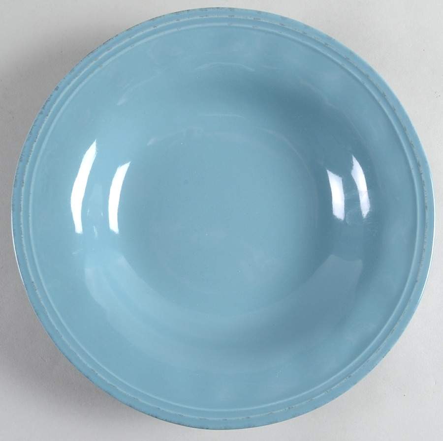 Cucina Agave Blue 9" Individual Pasta Bowl by Rachael Ray-1