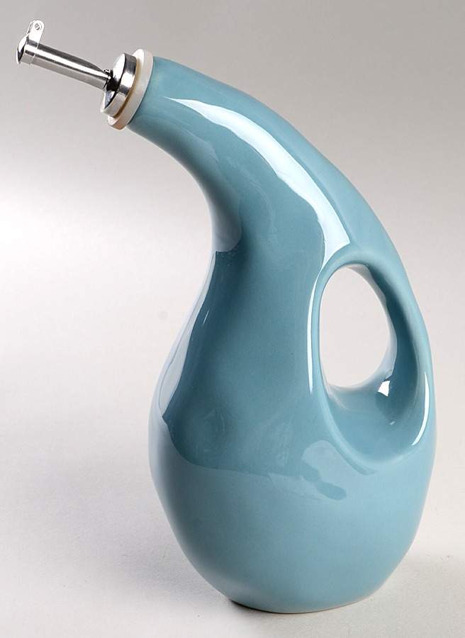 Cucina Agave Blue Oil Jar & Drizzle Spout by Rachael Ray-1