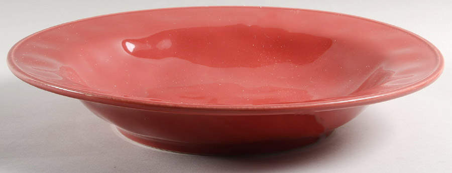 Cucina Cranberry Red 14" Round Vegetable Bowl by Rachael Ray-1