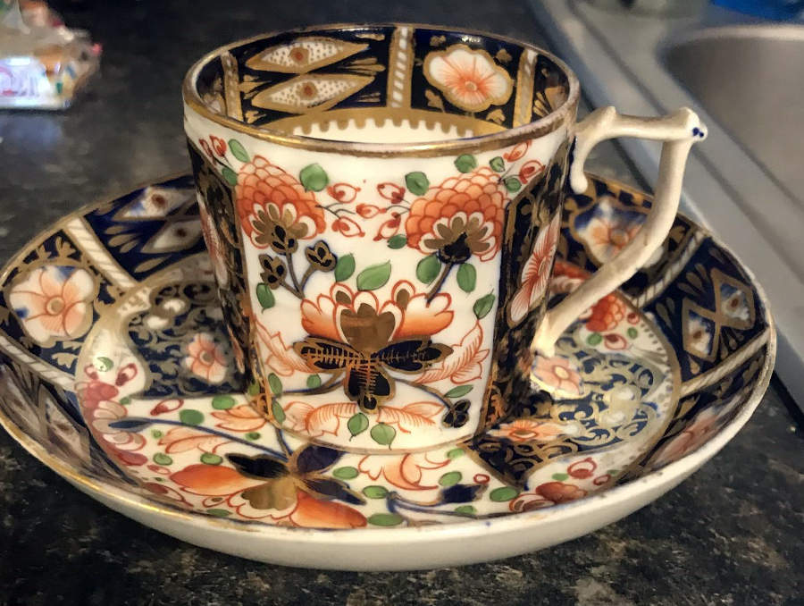 RCD195 Flat Cup & Saucer Set by Royal Crown Derby-1