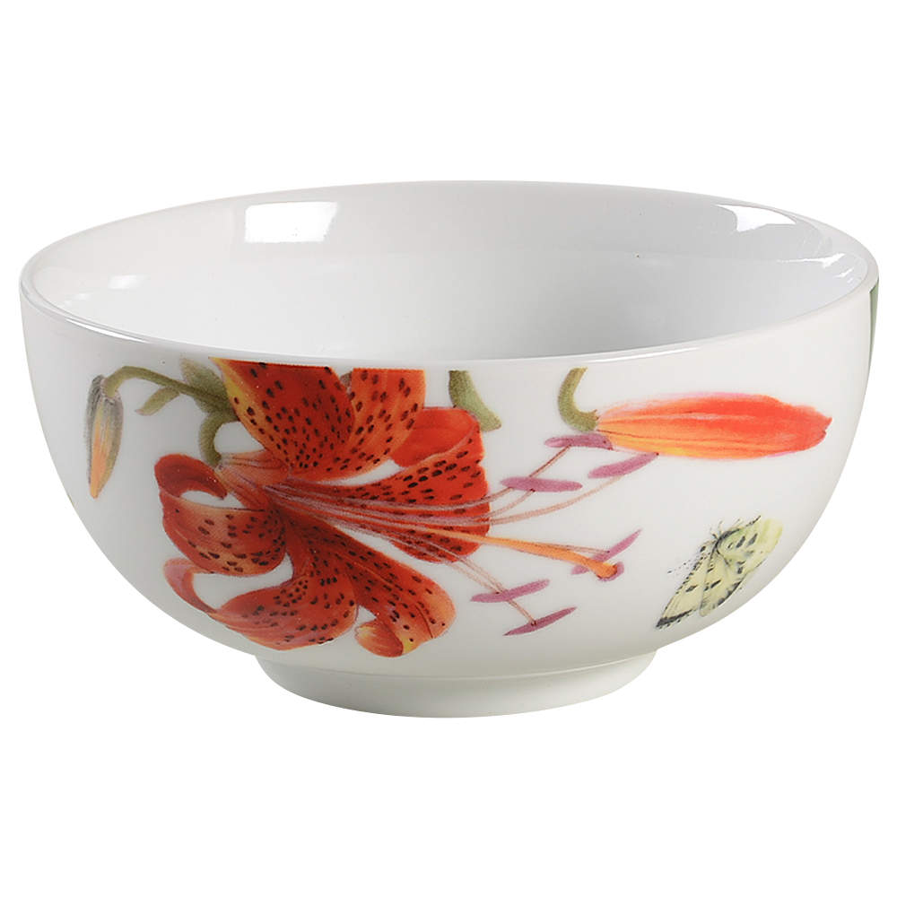 Floral Haven Coupe Cereal Bowl by Royal Worcester-1