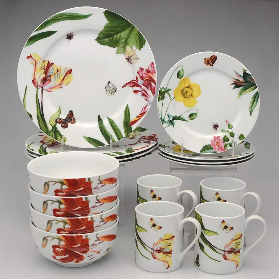 Floral Haven 16 Piece Set by Royal Worcester-1