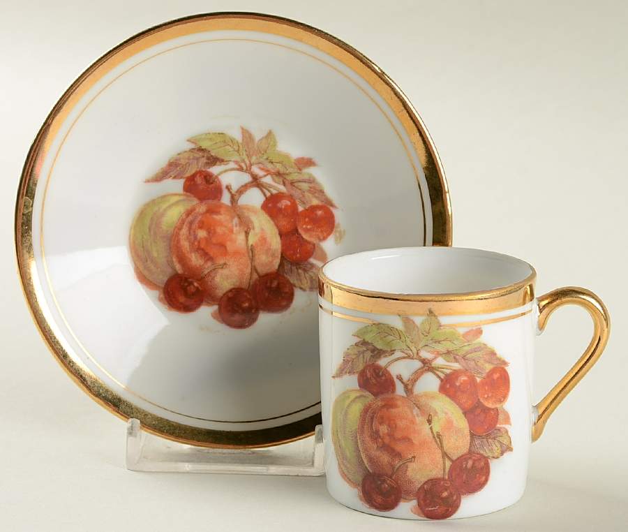 B-2067 Flat Demitasse Cup & Saucer Set by Royal Sealy-1