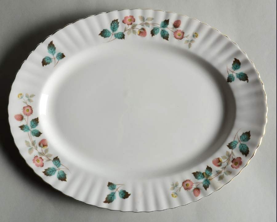 RIC10 12" Oval Serving Platter by Richmond (England)-1
