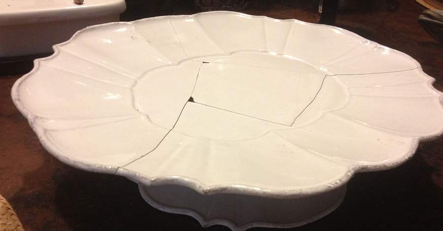 Margot Footed Cake Plate by Romancing Provence-1