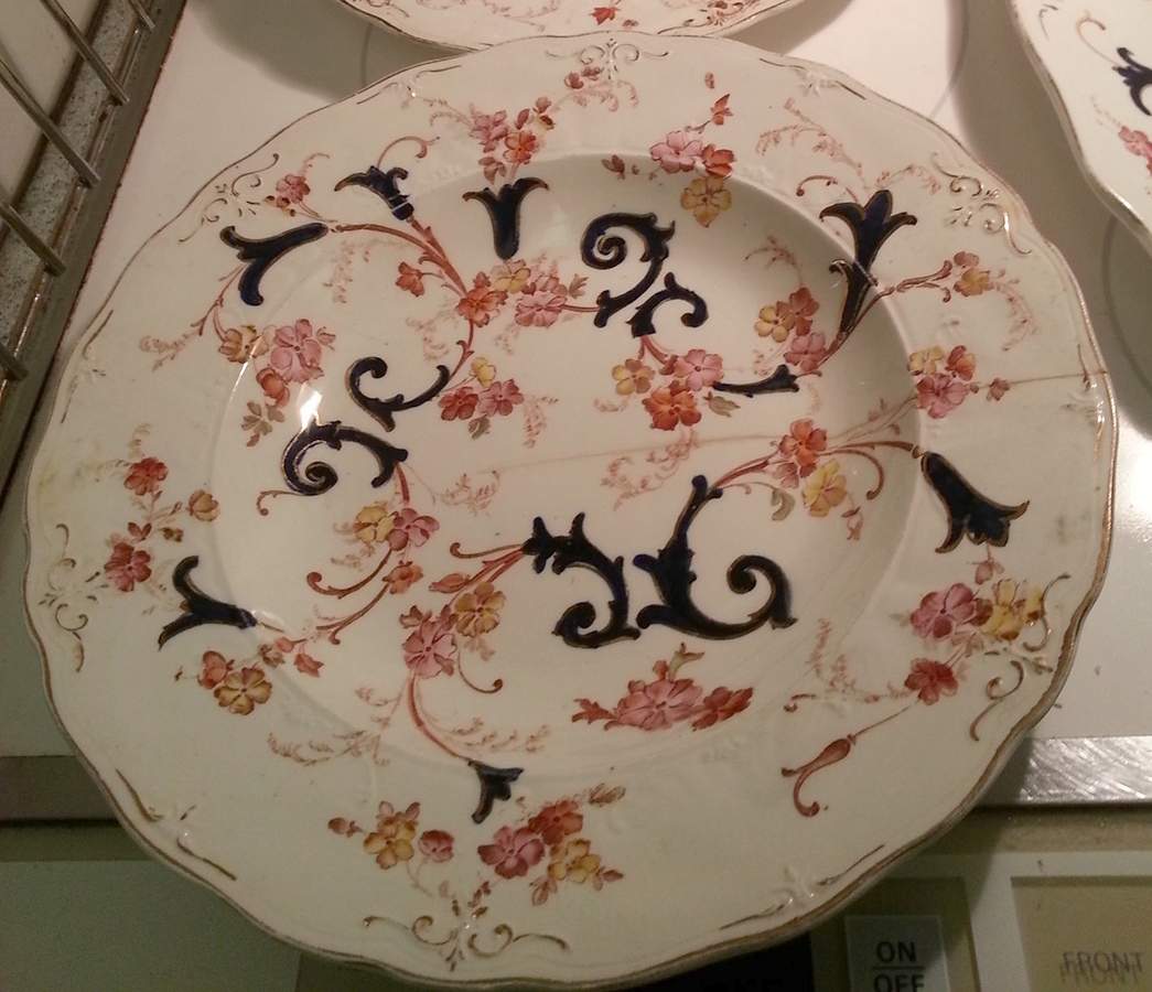 Gainsborough Large Rim Soup Bowl by Ridgway (Ridgways)-1