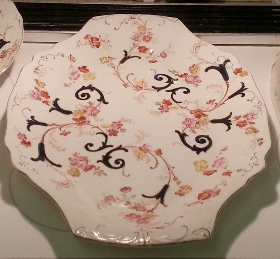 Gainsborough 14" Oval Serving Platter by Ridgway (Ridgways)-1