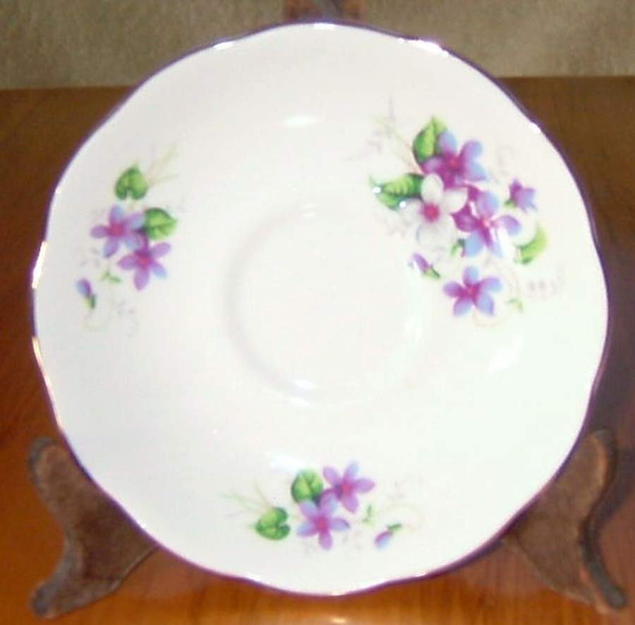 RLY37 Saucer by Roslyn (England)-1