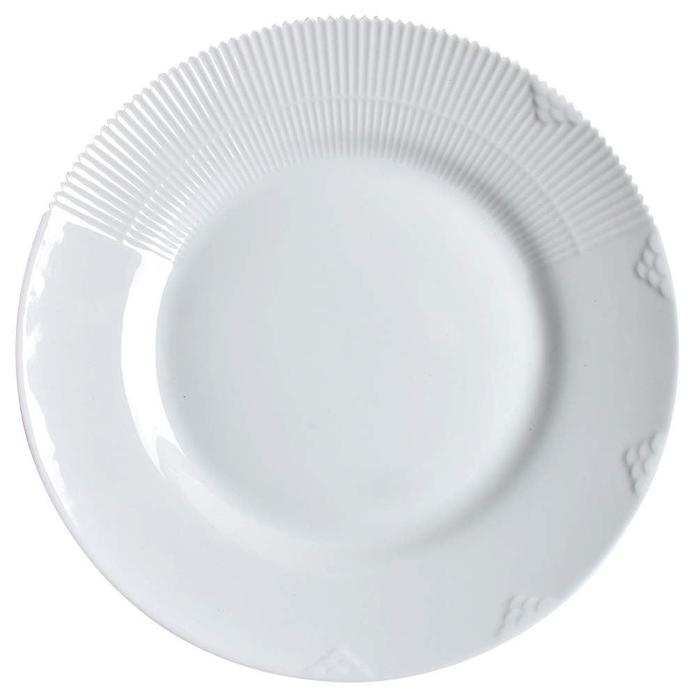 Elements White Dinner Plate by Royal Copenhagen-1