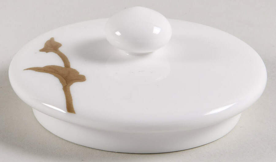Flora Lid for Teapot by Royal Copenhagen-1