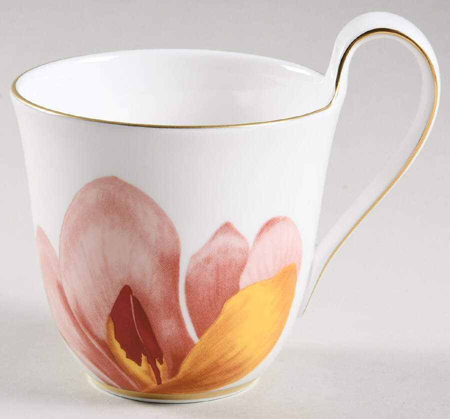 Flora Flat Cup by Royal Copenhagen-1