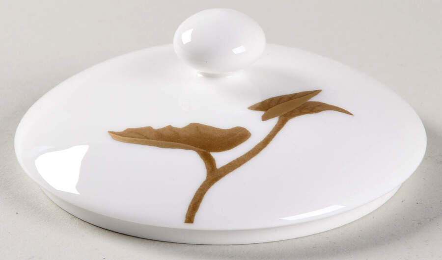 Flora Lid for Sugar Bowl by Royal Copenhagen-1