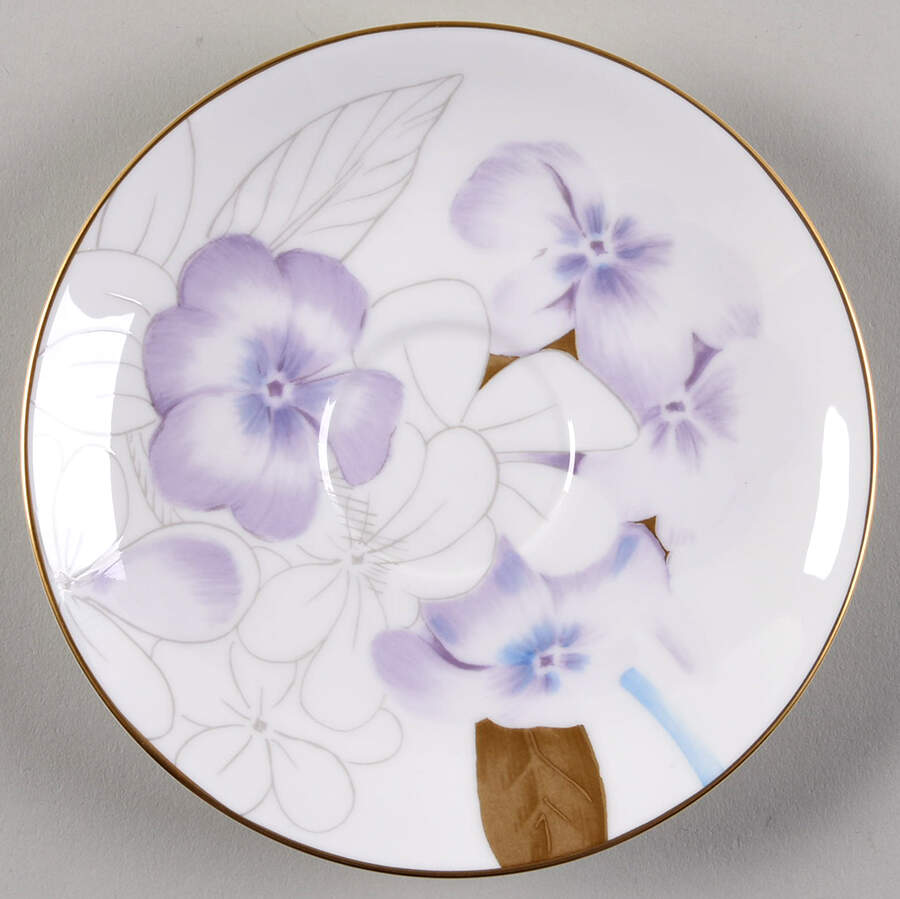 Flora Saucer for Flat Cup by Royal Copenhagen-1