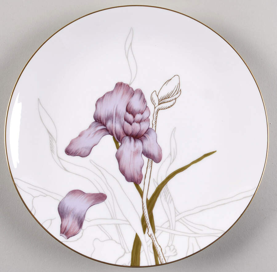 Flora Luncheon Plate by Royal Copenhagen-1