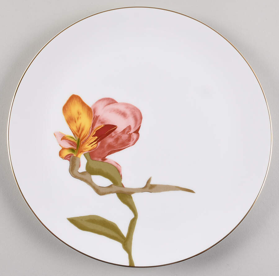 Flora Dinner Plate by Royal Copenhagen-1