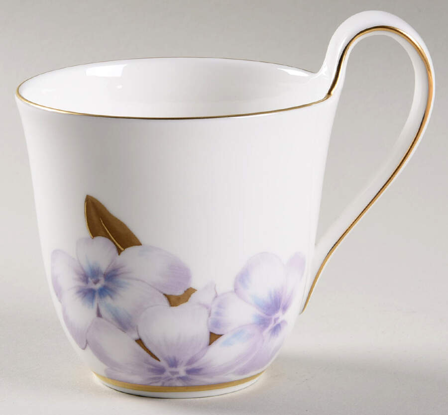 Flora Flat Cup by Royal Copenhagen-1
