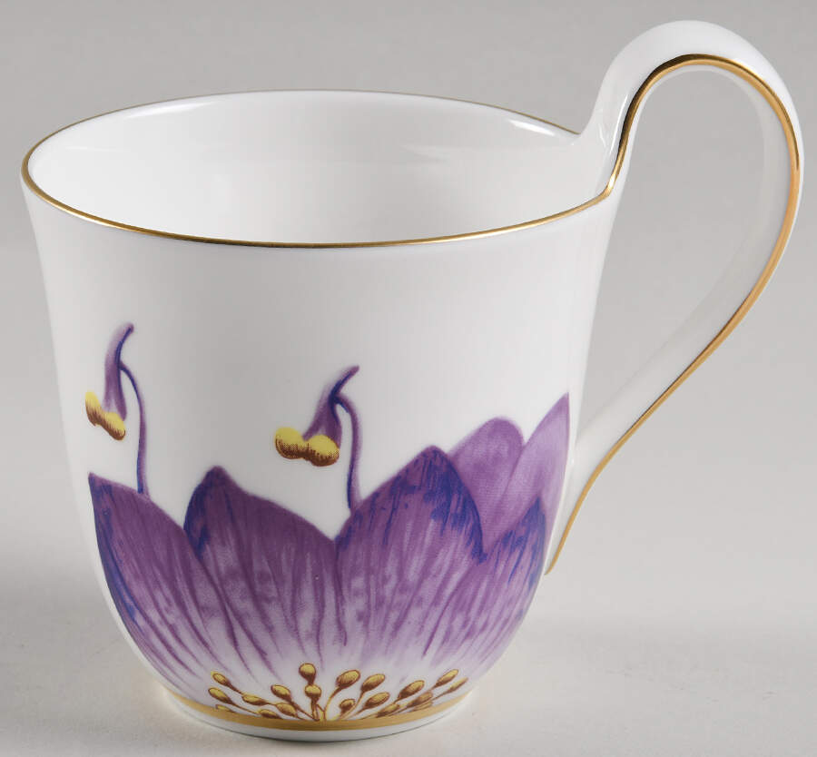 Flora Flat Cup by Royal Copenhagen-1