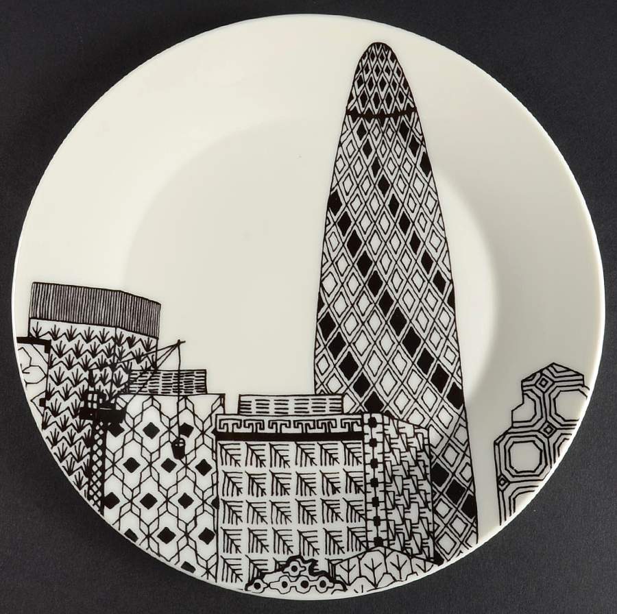 London Calling Luncheon Plate by Royal Doulton-1