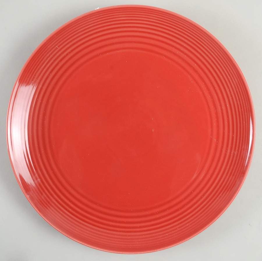Maze Chilli Red 13" Chop Plate (Round Platter) by Royal Doulton-1