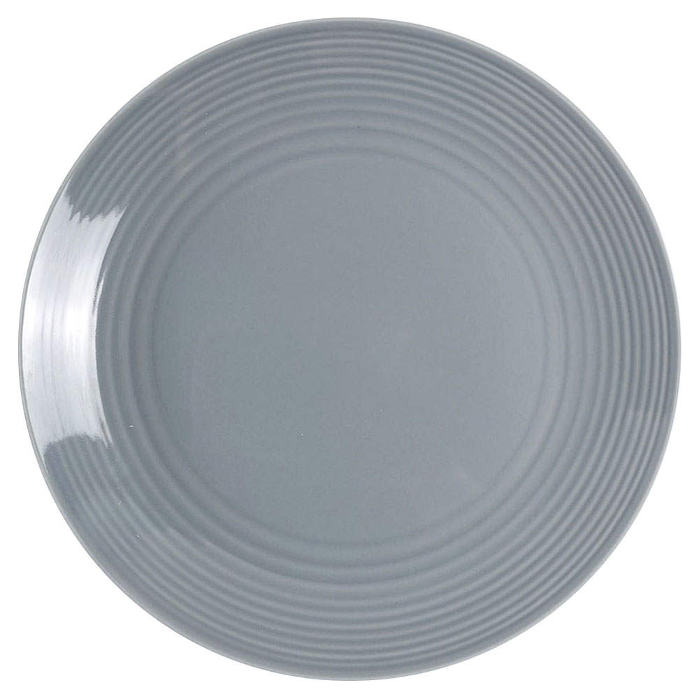 Maze Grey (Dark) Dinner Plate by Royal Doulton-1