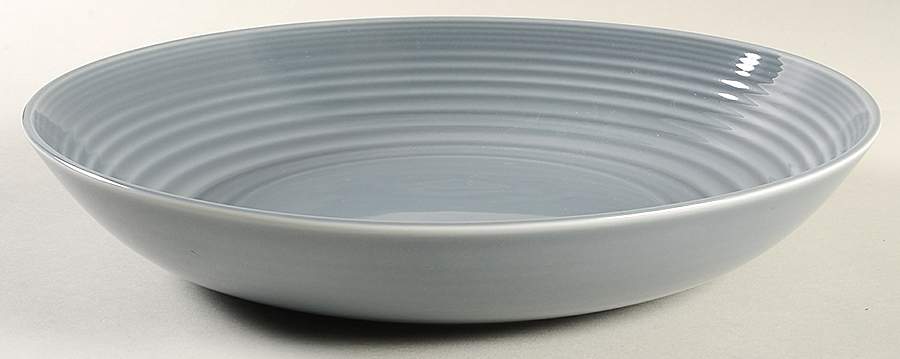 Maze Grey (Dark) 12" Round Vegetable Bowl by Royal Doulton-1