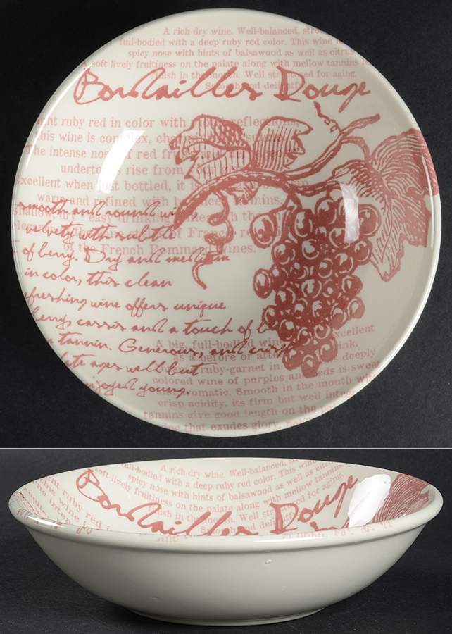 Vin Rouge Soup/Cereal Bowl by Royal Stafford-1