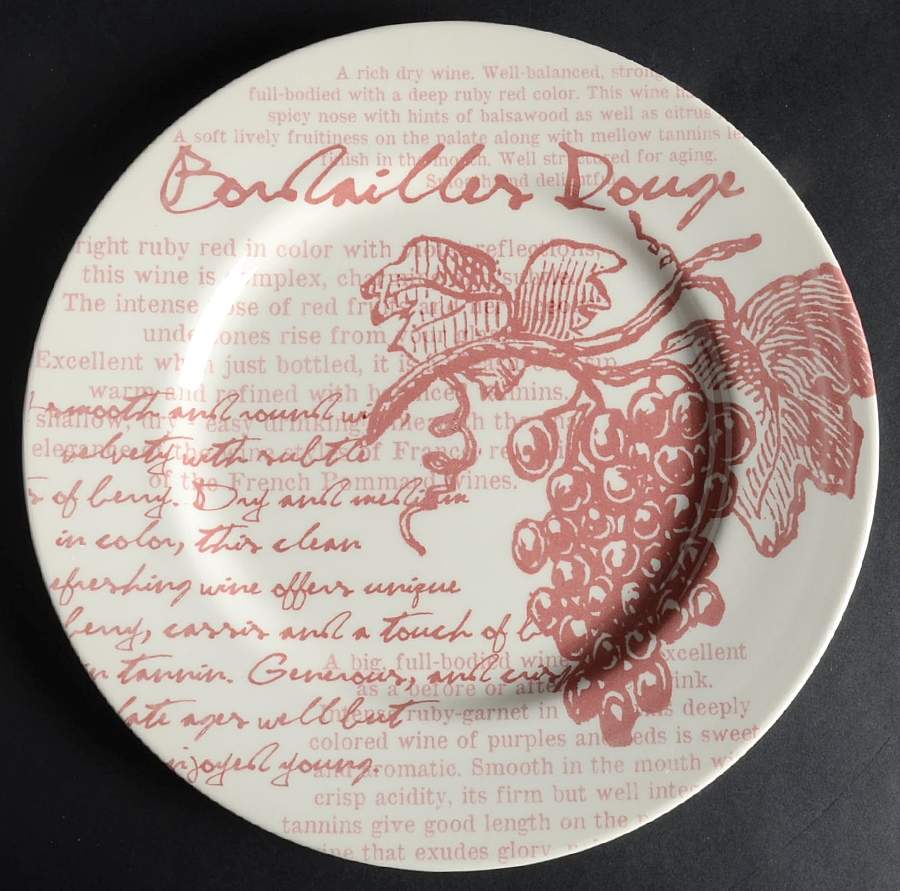 Vin Rouge Dinner Plate by Royal Stafford-1