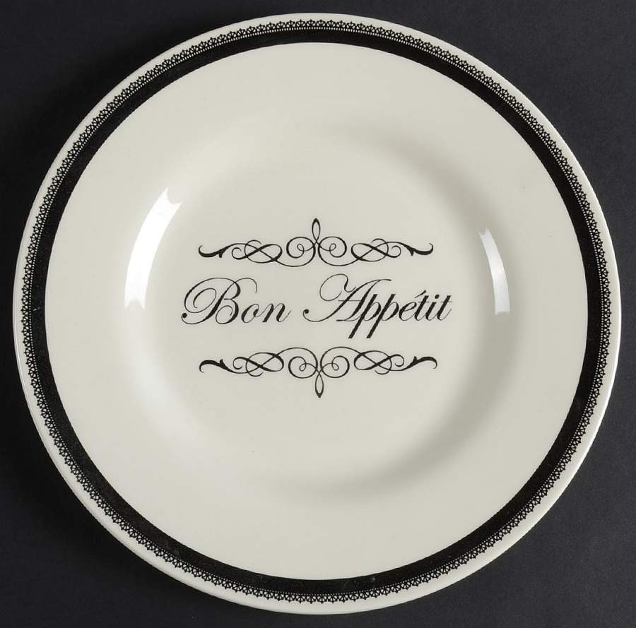 Bon Appetit Salad Plate by Royal Stafford-1