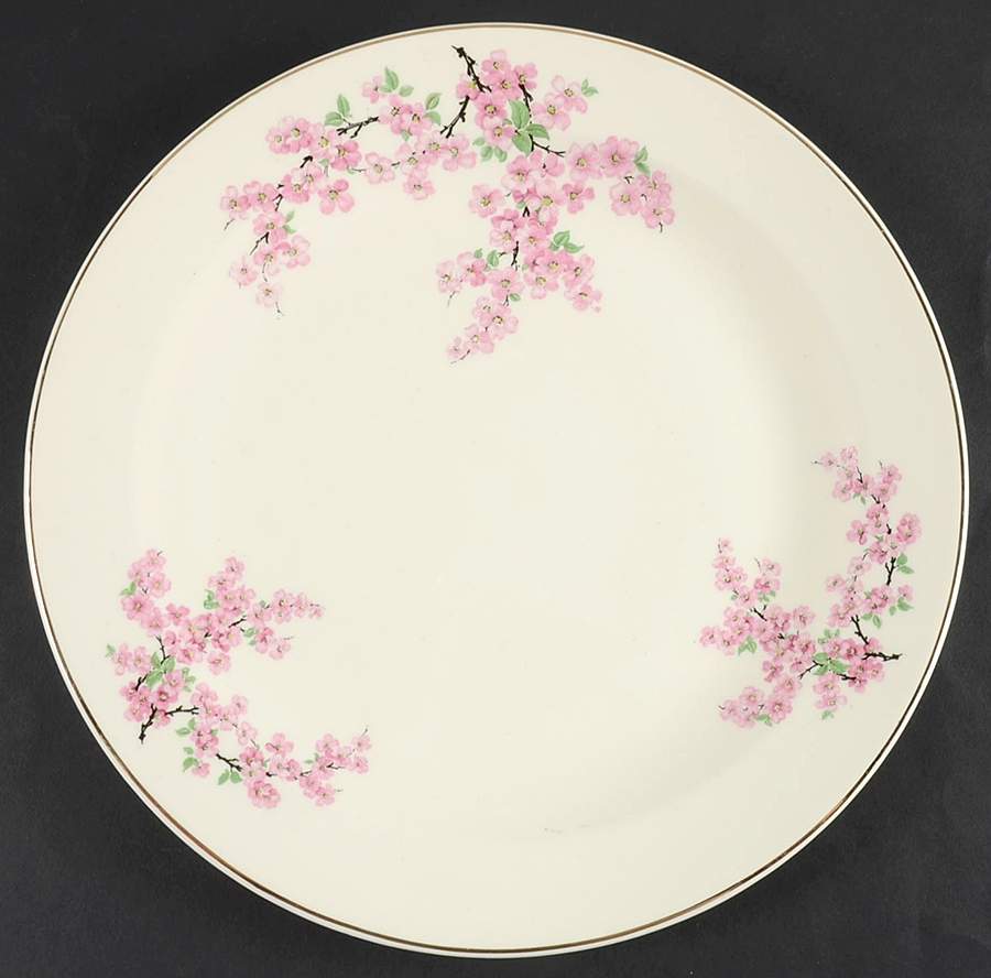 Cherie Gold 12" Chop Plate (Round Platter) by Royal (USA)-1