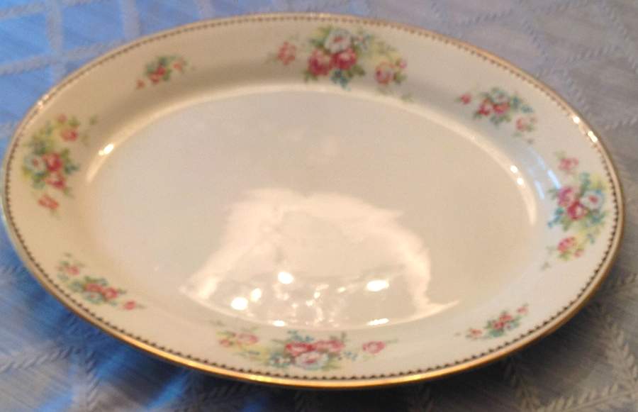 9761 15" Oval Serving Platter by Royal Winton-1