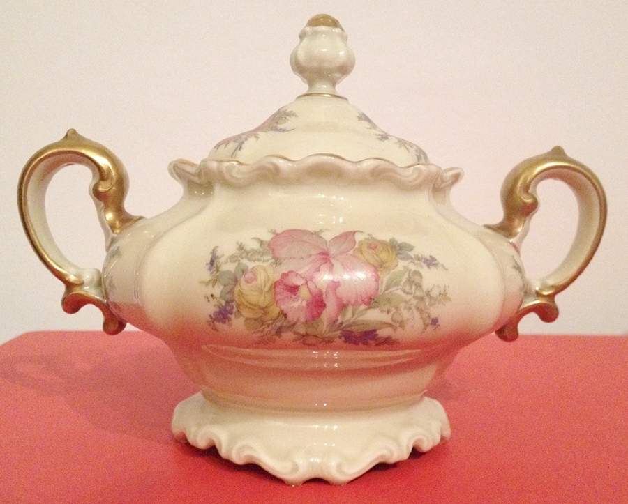 R2782 Sugar Bowl & Lid by Rosenthal - Continental-1