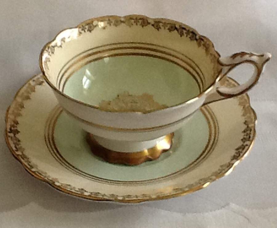 5735 Footed Cup & Saucer Set by Royal Stafford-1