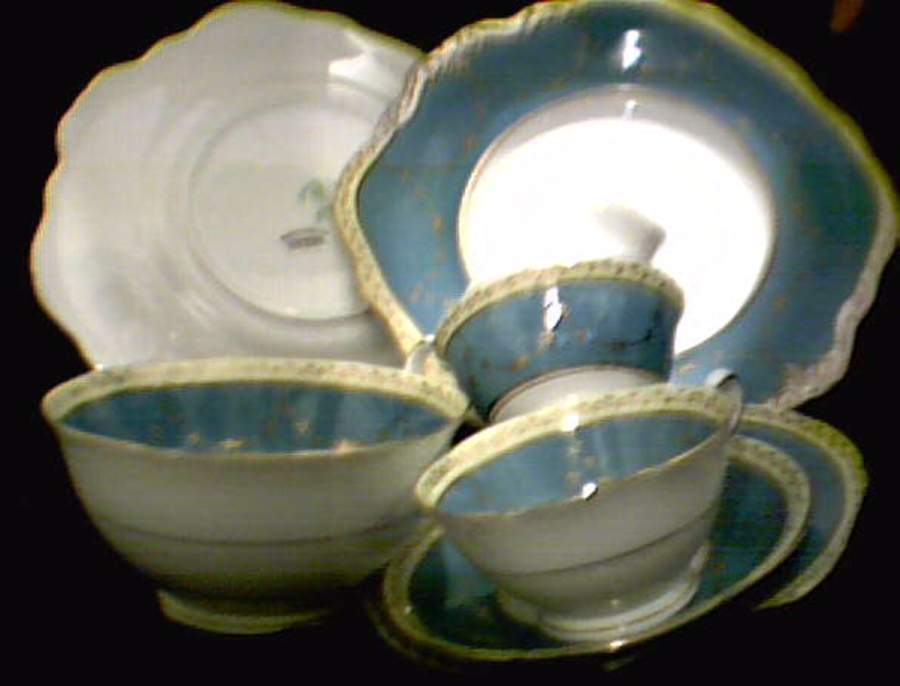 RFD9 Footed Cup & Saucer Set by Redfern & Drakeford-1