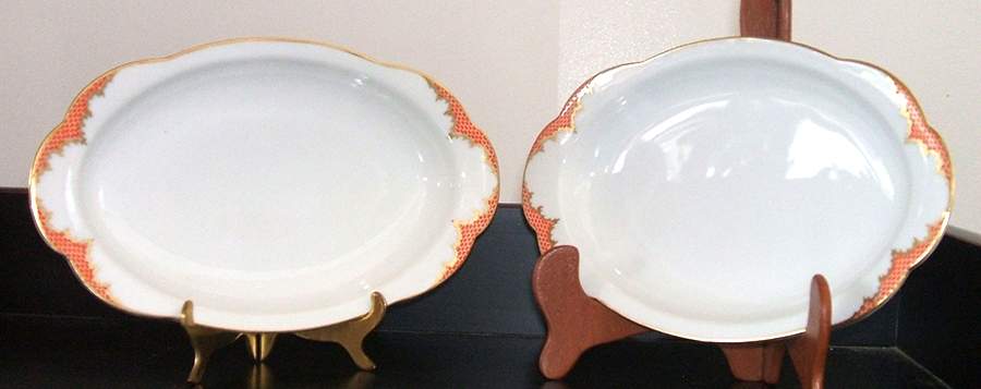 4262 9" Oval Vegetable Bowl by Royal Tettau-1