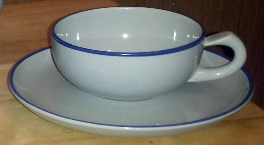 R3011 Flat Cup & Saucer Set by Rosenthal - Continental-1